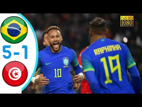 Tunisie vs Brésil - Résumé du match 2022