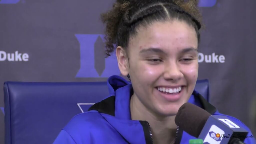 Duke's Delaney Thomas on  her big game vs UNC