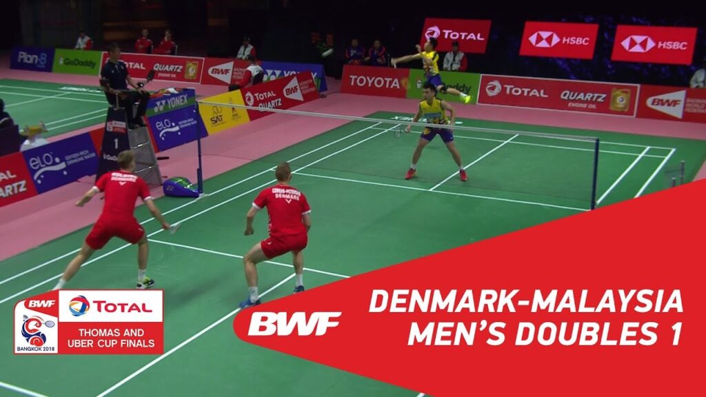 Thomas Cup | MD1 | CONRAD-PETERSEN/KOLDING (DEN) vs GOH/TAN (TPE) | BWF 2018