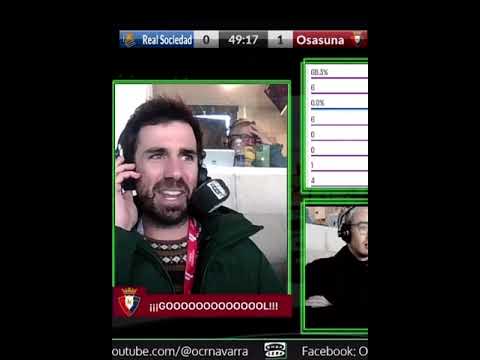 Gol de Budimir | Real Sociedad 0-1 Osasuna #Osasuna #LaLiga #Budimir #laligaeasports #radioestadio