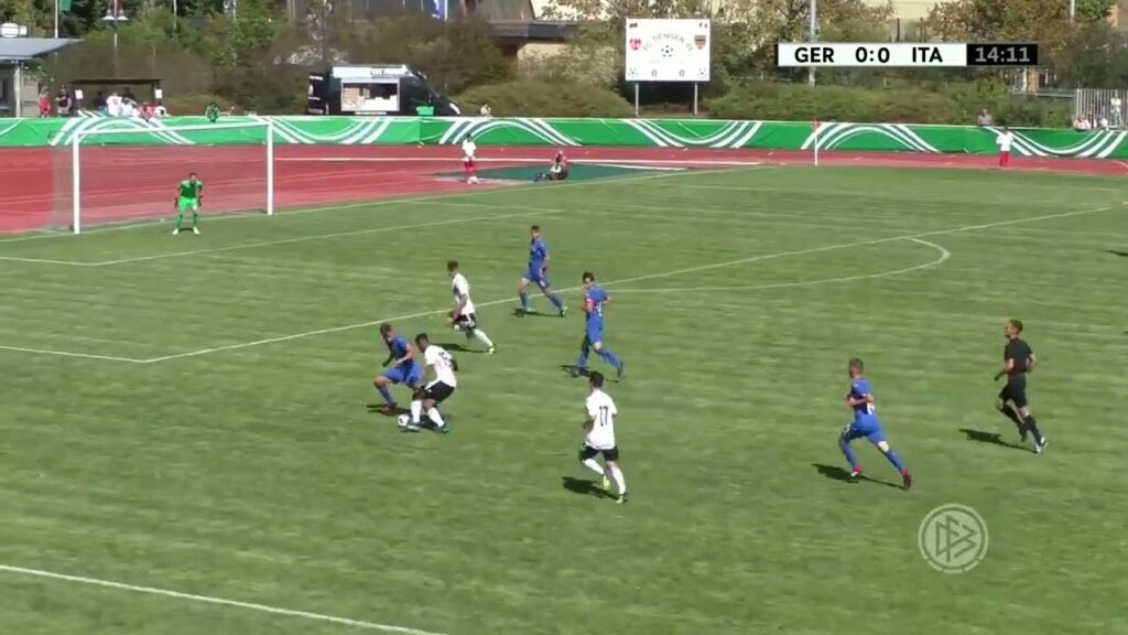 Karim Adeyemi vs Italy U17 Friendly (11/09/2018)