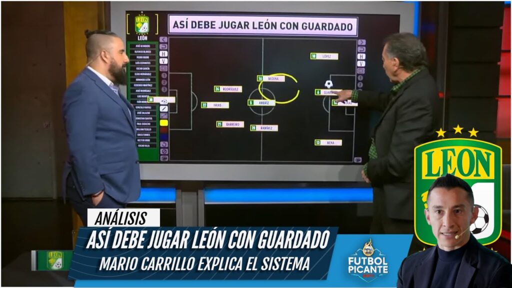 ANDRÉS GUARDADO Técnico de León está anotando la clase del profesor Mario Carrillo | Futbol Picante