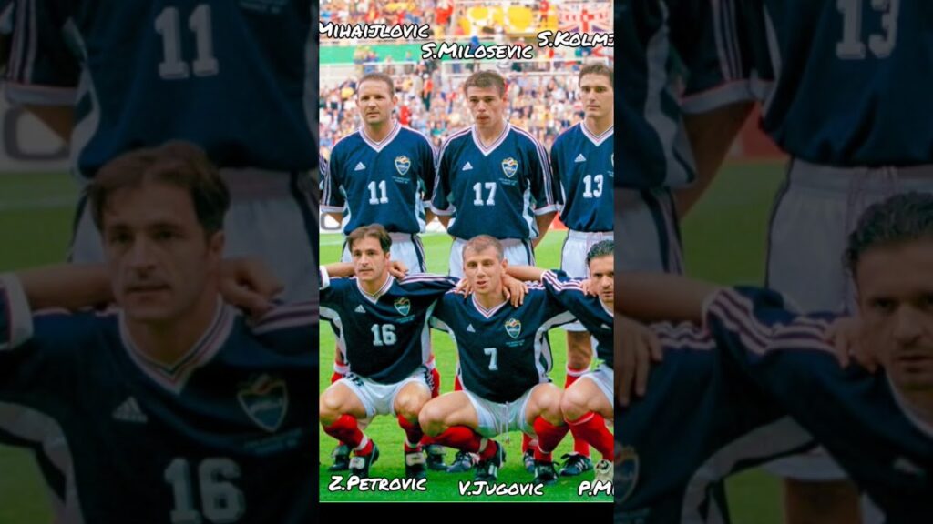 Yugoslavia at the FIFA World Cup France 1998! 🔥