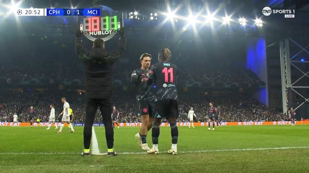 Jeremy Doku vs Copenhagen Away (13/02/2024)