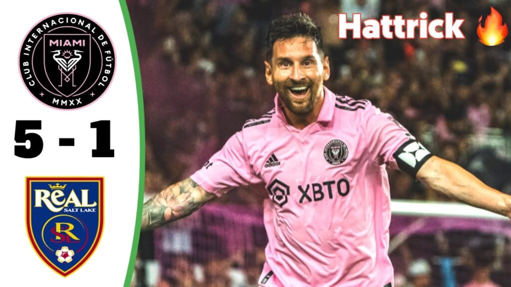 Inter Miami vs Real Salt Lake | 5-1 Highlights & All Goals 2024 HD🔥Messi Magical Goals and Hattrick💥