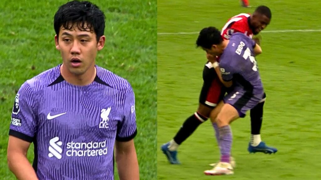 Wataru Endo Was Everywhere Against Brentfrod 💪