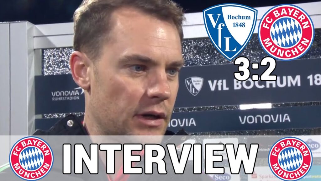 Manuel Neuer: ,,Es geht nicht um den Trainer, sondern uns!" im Interview | VFL Bochum 3:2 FC Bayern