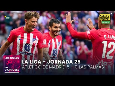 Los goles del Atlético 5 – 0 Las Palmas | Manita y mente en la Champions Los goles del Atlético 5 - 0 Las Palmas | Manita y mente en la Champions