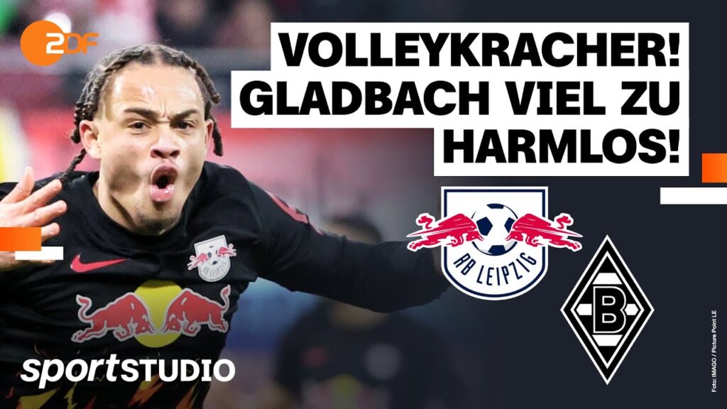 RB Leipzig – Borussia Mönchengladbach | Bundesliga, 22. Spieltag Saison 2023/24 | sportstudio