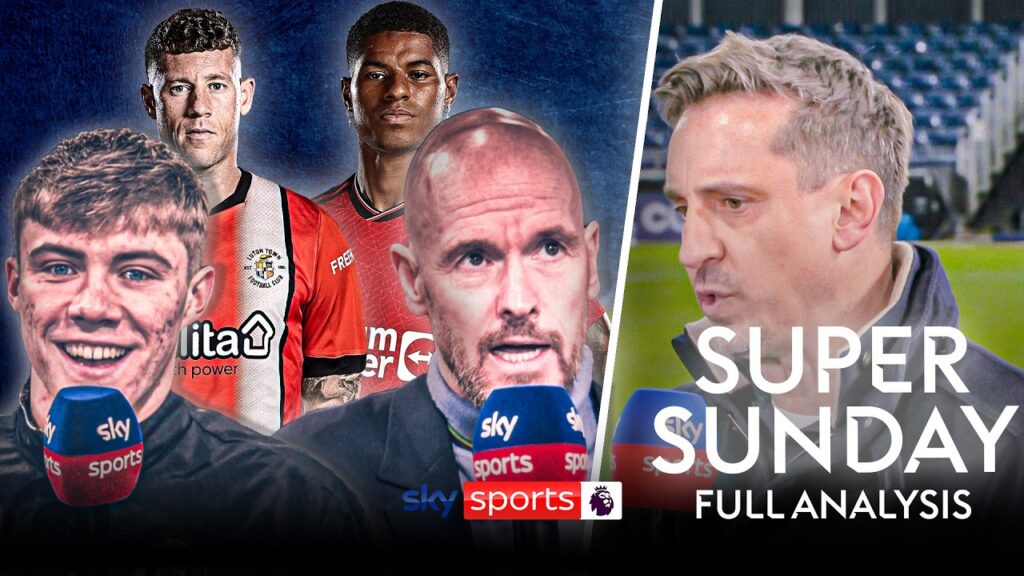 Højlund & ten Hag JOIN Neville & Redknapp in FULL Super Sunday Post Match analysis! 🔍
