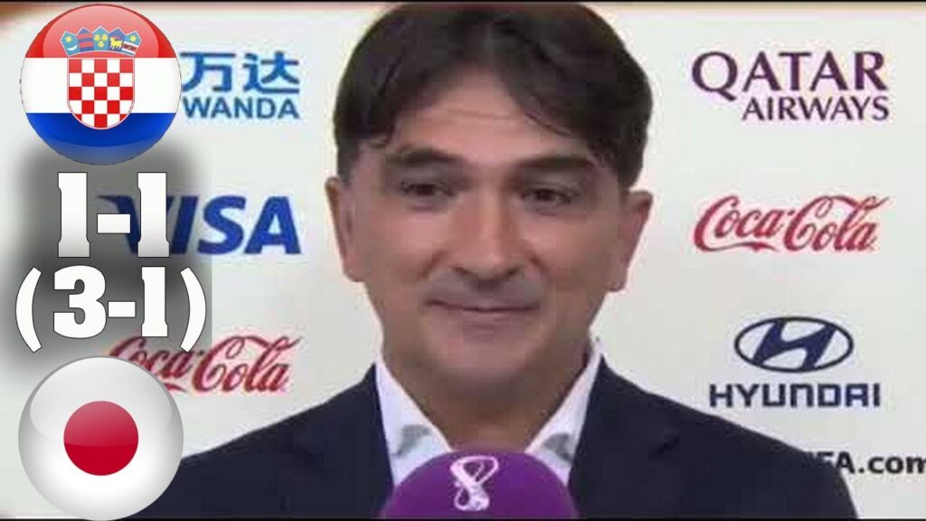 Zlatko Dalić Post Match Interview Croatia 1-1( 3-1) Japan | Penalty shootout  | World Cup Qatar 2022