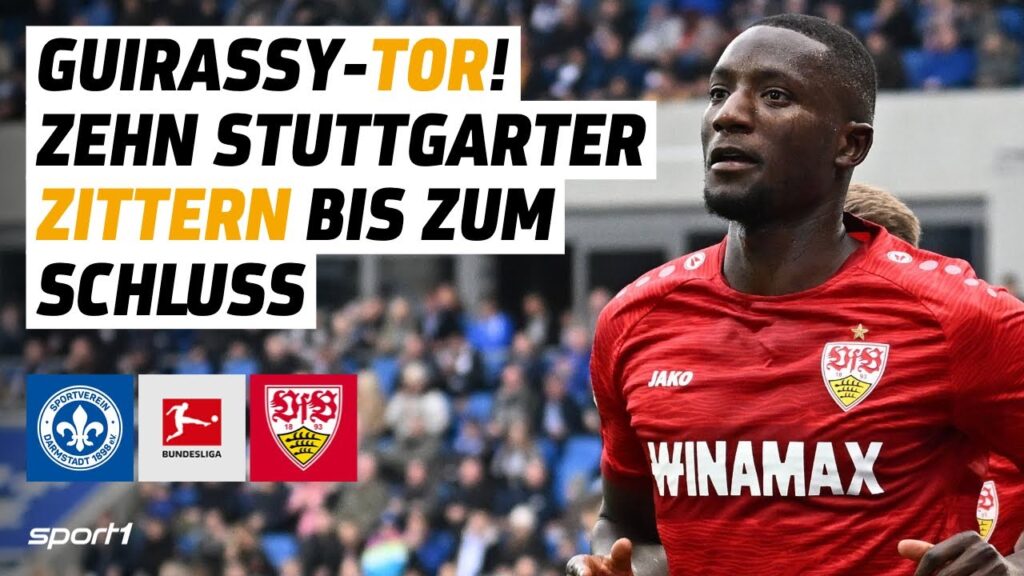 SV Darmstadt 98 - VfB Stuttgart | Bundesliga Tore und Highlights 22. Spieltag