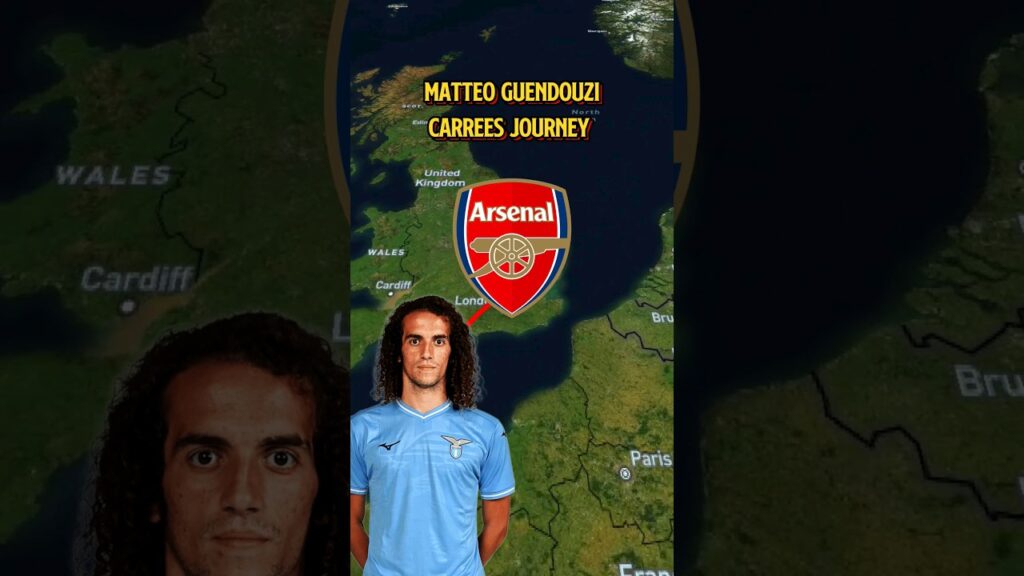 Matteo Guendouzi Carrees Journey 🇨🇵🏴󠁧󠁢󠁥󠁮󠁧󠁿🇩🇪🇨🇵🇮🇹 #matteoguendouzi #football #carreer #journey #short