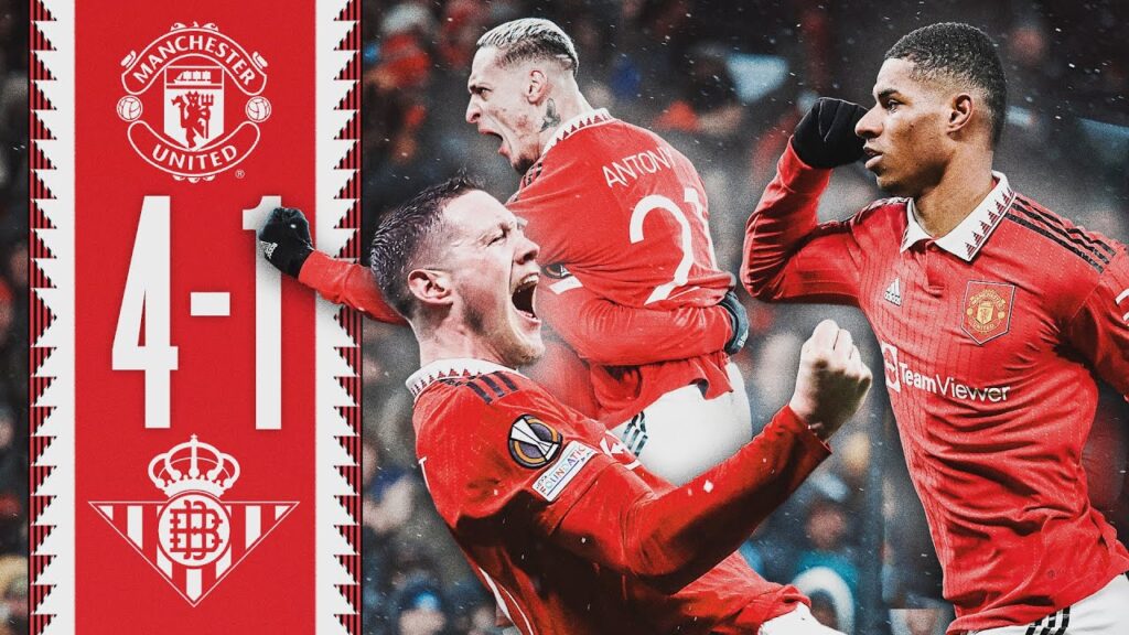 Back To Winning Ways 💪✅ | Man Utd 4-1 Real Betis | Highlights