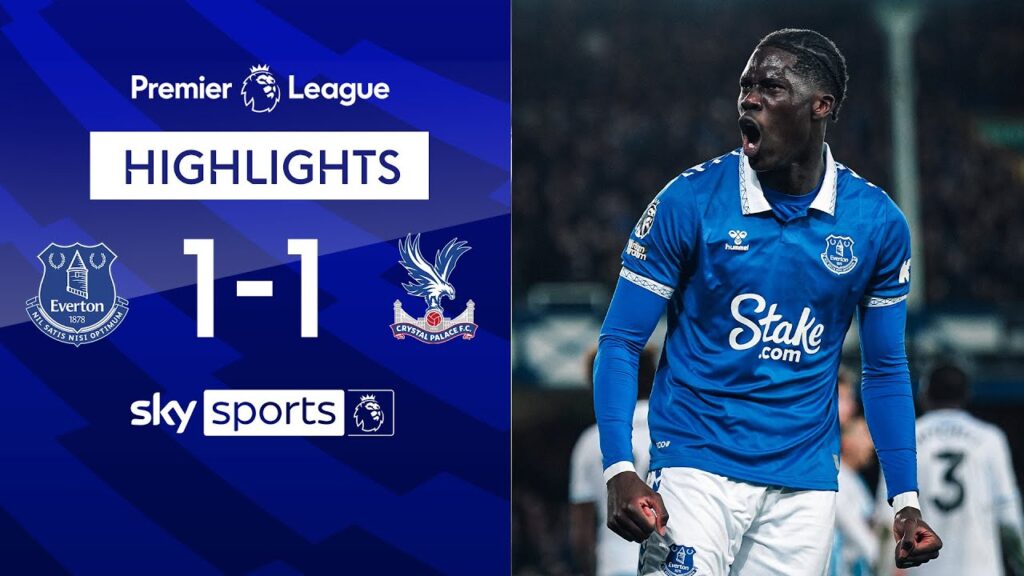 Onana puts Everton OUT of the relegation zone! 😨 | Everton 1-1 Crystal Palace | EPL Highlights