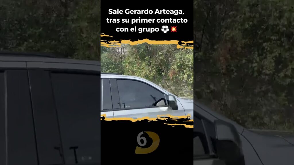 Sale Gerardo Arteaga tras su primer contacto con el grupo; en la tarde será presentado | #shorts
