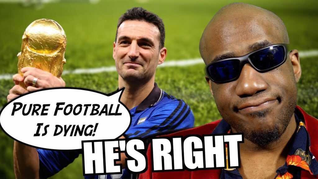 Argentina Coach Scaloni Says PURE Football is DYING. Modern Football Data Analysis HURTS the Game!