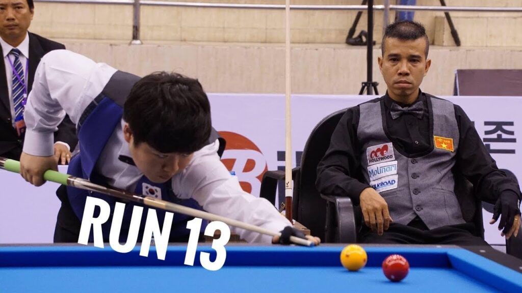 Thần đồng Bida Hàn Quốc, Cho Myung Woo, Run 13