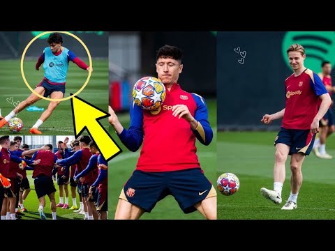 Joao Felix RETURNS to Barcelona Training Ahead of Champions league Clash with Napoli