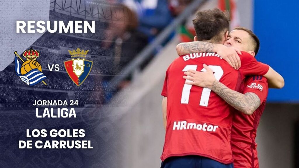 ¡Budimir arrebata parte del 'sueño Champions' a la Real! - Gol del Real Sociedad 0-1 CA Osasuna