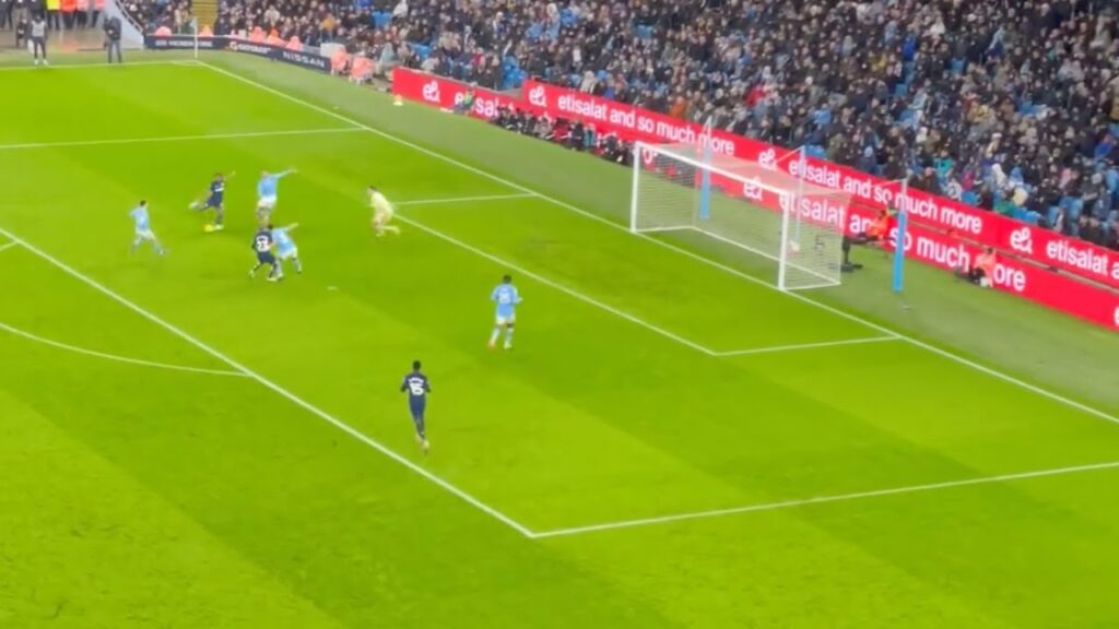 Raheem Sterling Goal Manchester City vs Chelsea (0-1)