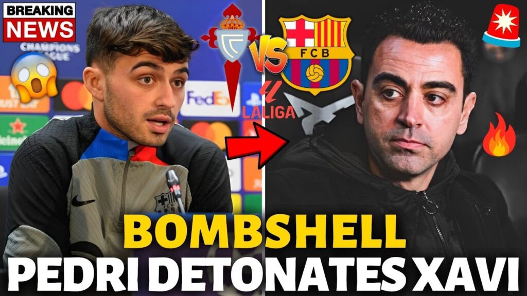 🚨BOMB! PEDRI DETONATES XAVI! NOBODY EXPECTED THIS! IT SURPRISED EVERYONE! BARCELONA NEWS TODAY!