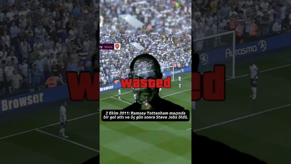 Aaron RAMSEY'in ATTIĞI HER GOL'de BİR ÜNLÜ *LMESİ SİZCE NE? #football #shorts #ramsey #keşfet #fyp