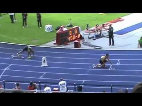 ISTAF 2012 - 400m hurdles men - Felix Sánchez 48,89 sec.