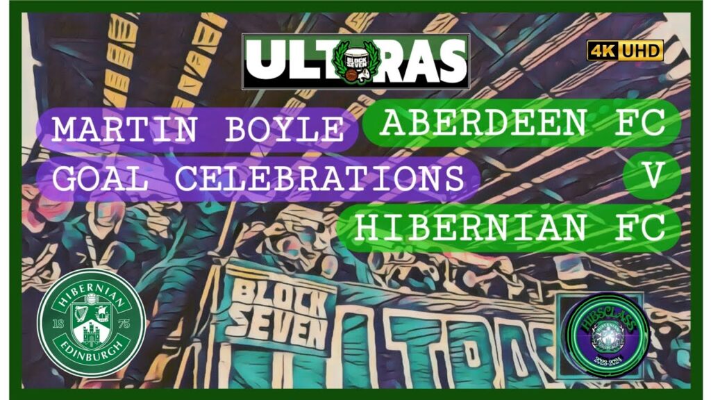 "whoooooa... YEASSSSSSS" Hibees Celebrating Martin Boyle Goal - Aberdeen 🔴 v Hibernian 🟢
