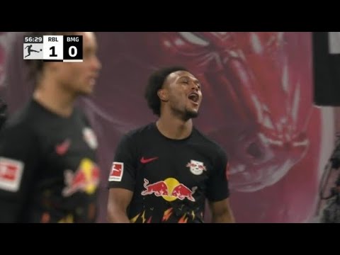 RB Leipzig vs Borussia M'gladbach 2-0 Lois Openda & Xavi Simons score in win for Leipzig Match recap