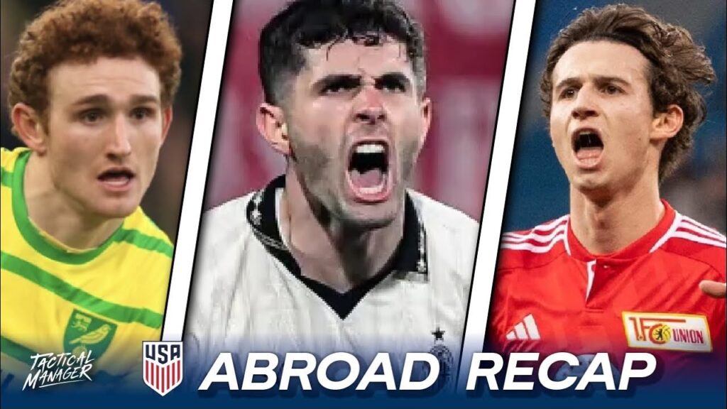 Pulisic SHINES, Milan Loses | B. Aaronson "back from the dead" | Sargent BRACE | USMNT Abroad