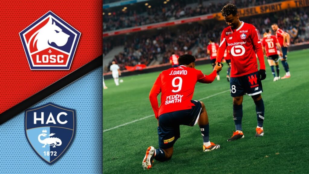 LOSC-HAC (3-0) : Goals & Highlights 🎩⚽️