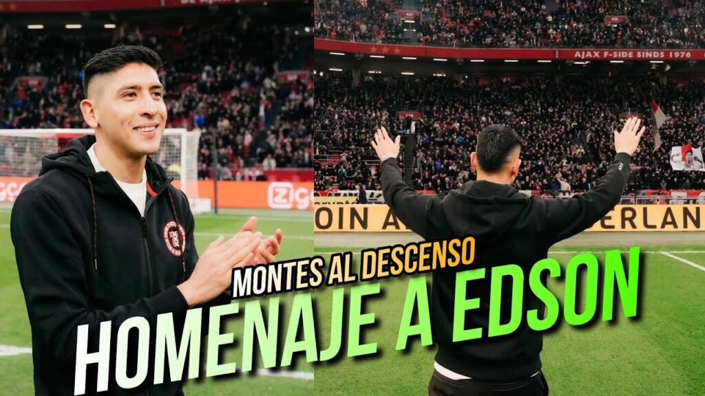 EDSON REGRESA A AJAX Y ES HOMENAJEADO | CESAR MONTES HUELE A DESCENSO | ORBELIN Y AEK LIDERAN GRECIA