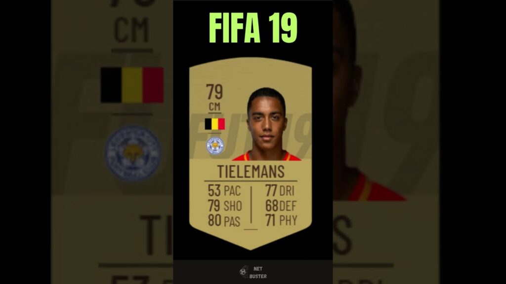 YOURI TIELEMANS FIFA EVOLUTION! FIFA 15 - EA FC 24 #shorts #eafc24 #youritielemans