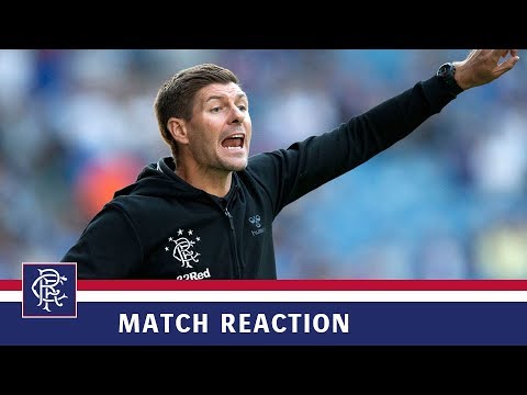 REACTION | Steven Gerrard | Rangers 6-0 Bury
