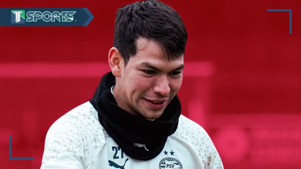 Hirving "Chucky" Lozano SE PREPARA junto al PSV para ENFRENTAR al Dortmund en Champions