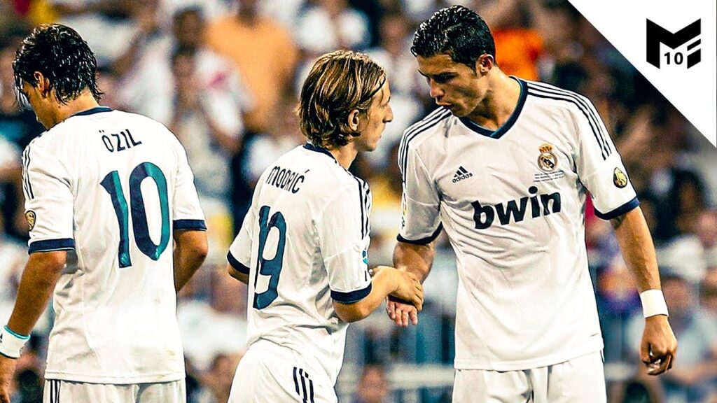 Luka Modric Official Debut for Real Madrid