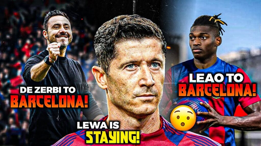 FC Barcelona want Rafael Leao AND Roberto De Zerbi!