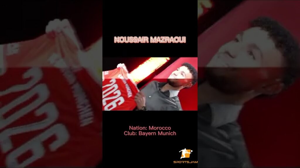 Meet Bayern Right Defender - NOUSSAIR MAZRAOUI
