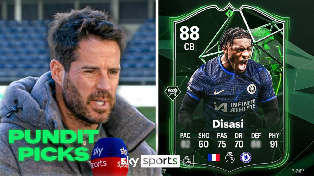 Chelsea star features as Jamie Redknapp's FC24 Pundit Pick after performance against Man City 💪