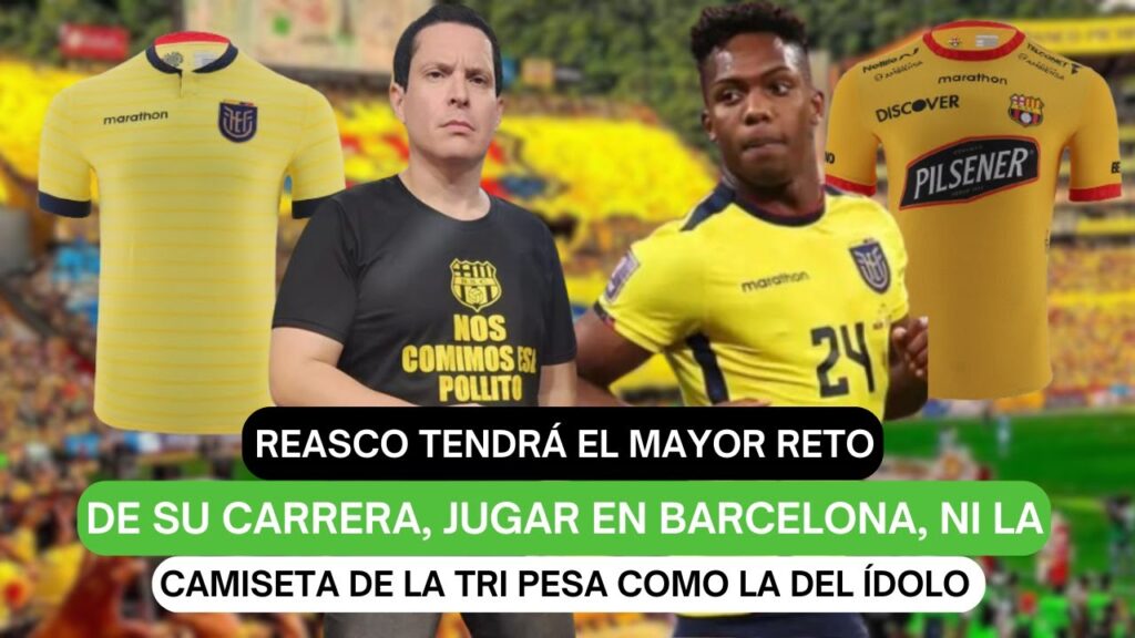 Reasco tendrá el mayor reto de su carrera, jugar en Barcelona, ni la de la Tri pesa igual