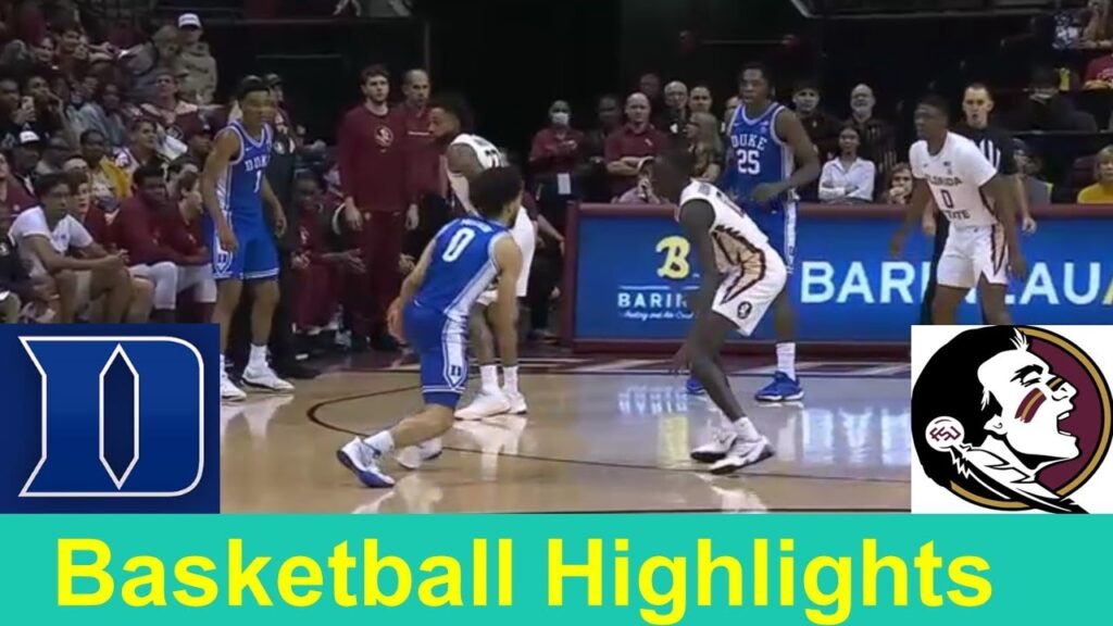 #9 Duke vs Florida State Basketball Game Highlights, Feb 17 2024