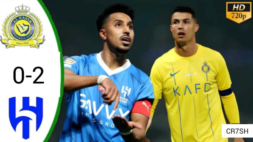al nassr vs al hilal (8/2/2024) l Cristiano Ronaldo vs al hilal