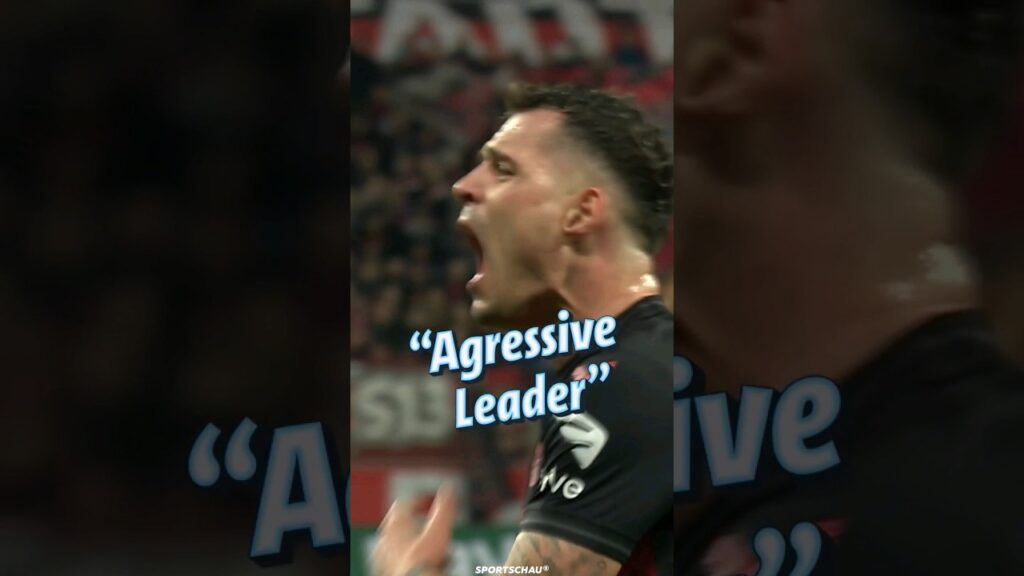 Xhaka - Leverkusens "Agressive Leader" | Sportschau #shorts