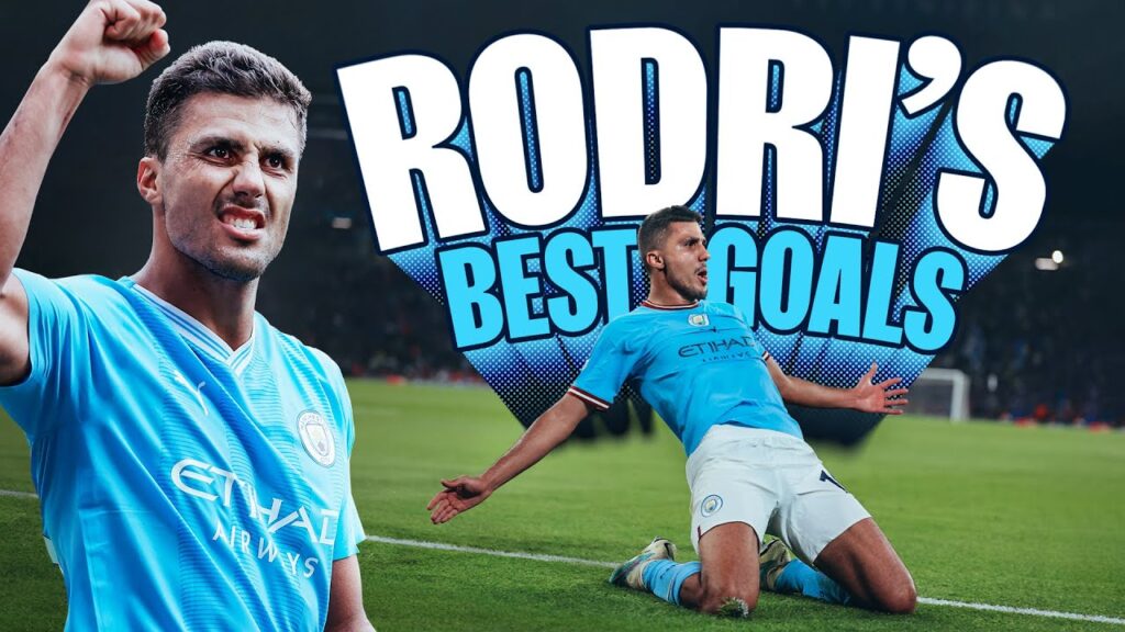 RODRI'S BEST GOALS | “The best midfielder in the world” says Pep Guardiola.