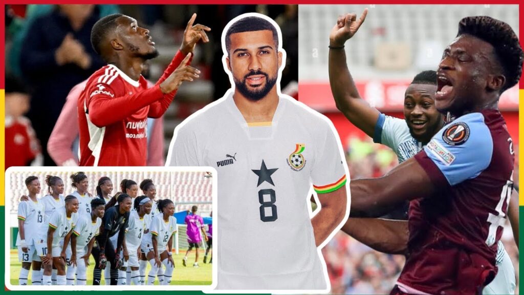 Big News for Black Stars: Kofi-Kyereh recovers from injury + Antoine Semenyo goal🔥 Black queens