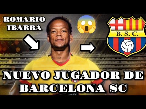 ROMARIO IBARRA ES NUEVO JUGADOR DE BARCELONA SC - EL IDOLO SE REFUERZA PARA LA PRETEMPORADA 2024