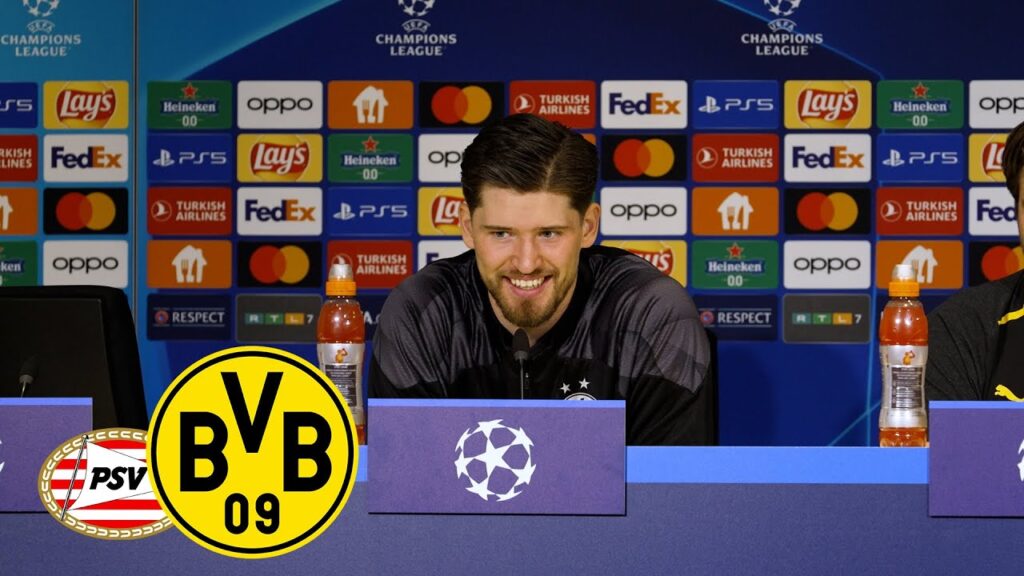 "Champions League ist immer speziell!" | PK mit Kobel & Terzic | PSV Eindhoven - BVB
