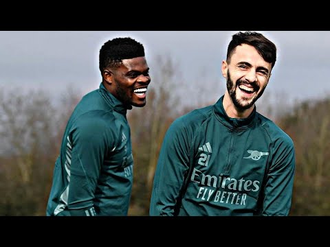 Thomas  Partey And Fabio Vieira  Back In Arsenal Training  Amid Champions league Return