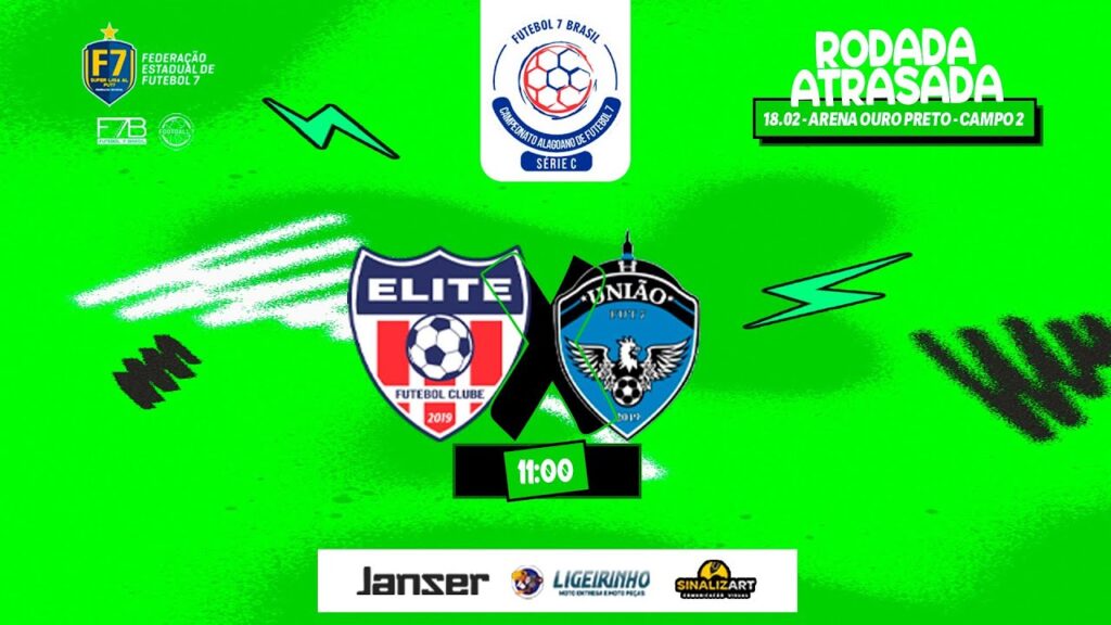 CAMPEONATO ALAGOANO MCZBET.COM DE FUTEBOL 7 - SÉRIE C 2023 - ELITE X UNIÃO - RODADA ATRASADA